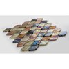 Andova Tiles SAMPLE Plume 225 x 125 Glass Novelty Mosaic Wall Tile SAM-ANDPLU513